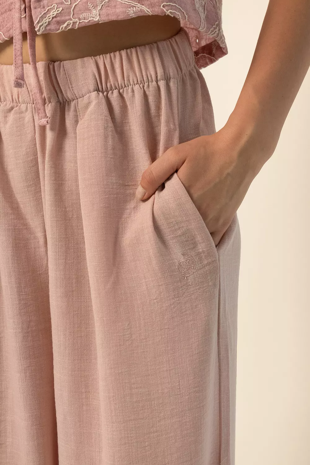 Wide-Leg Pants - Cashmere 4