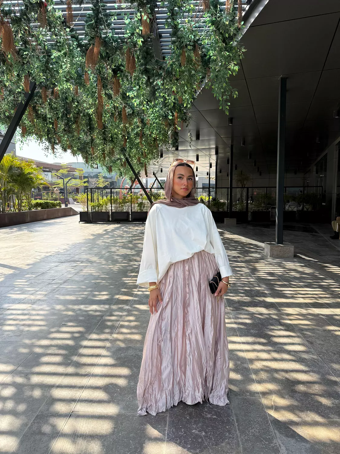 Sofia Skirt in Beige image