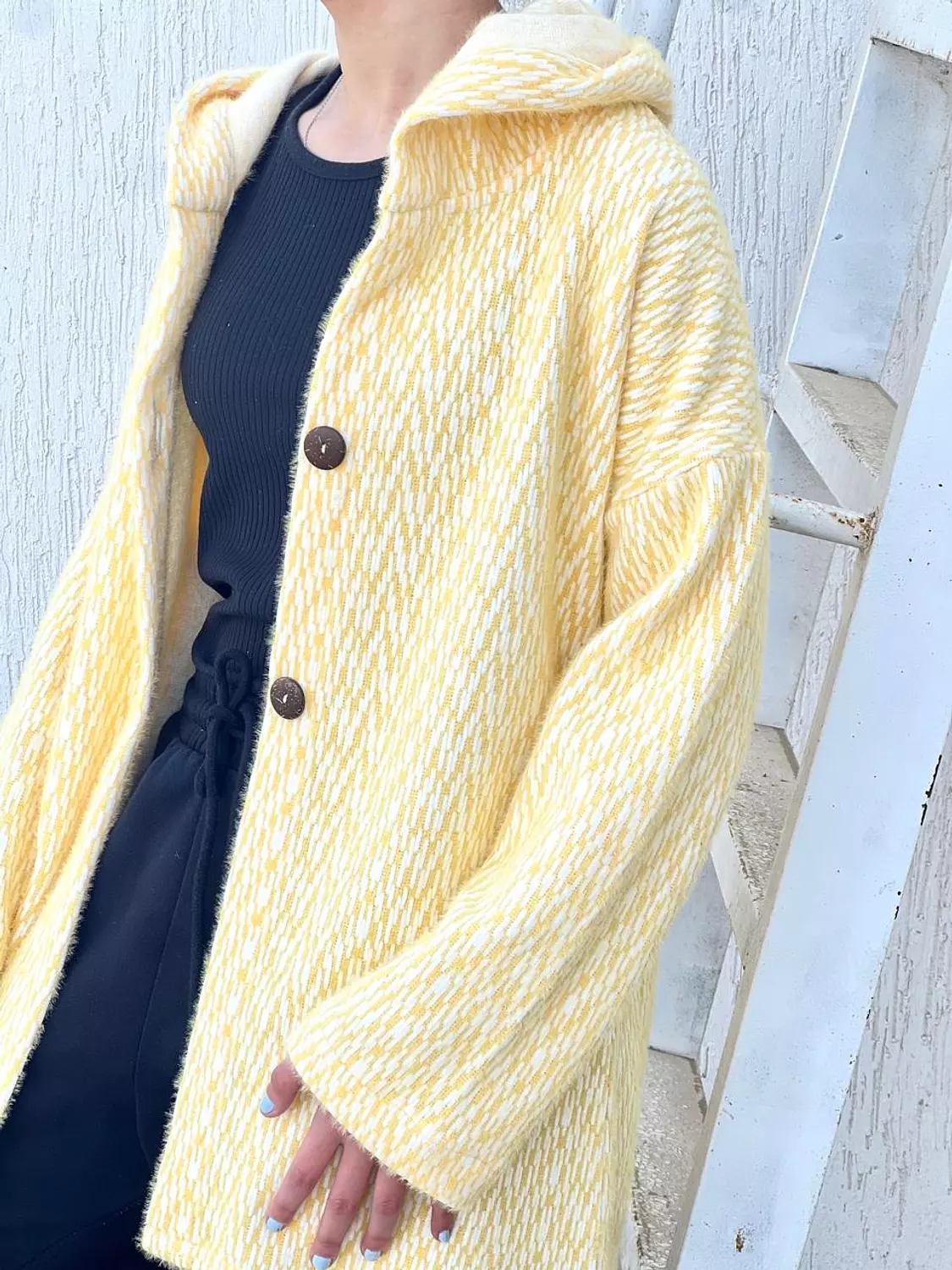 Wool yellow jacket  image