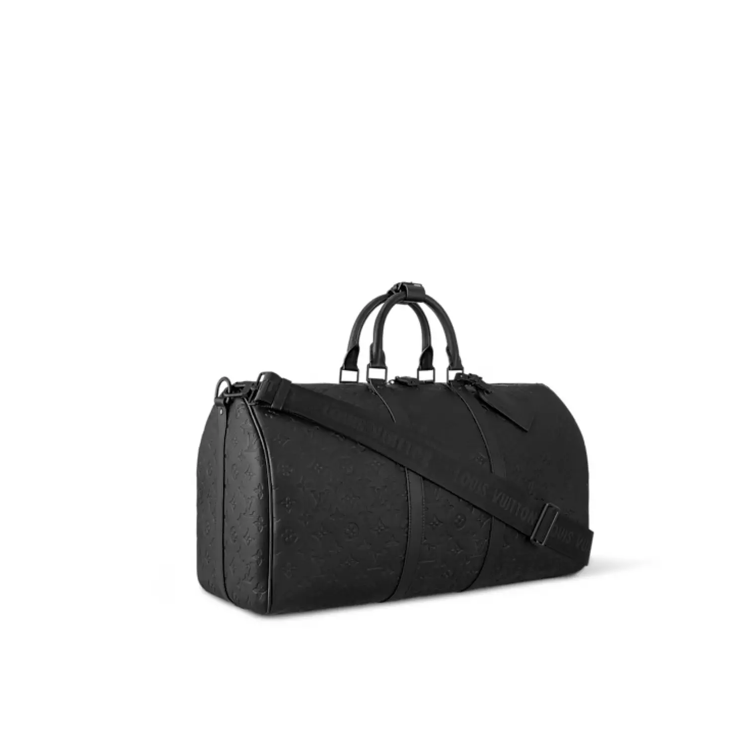LOUIS VUITTON BLACK KEEPALL BANDOULIÈRE DUFFLE 2