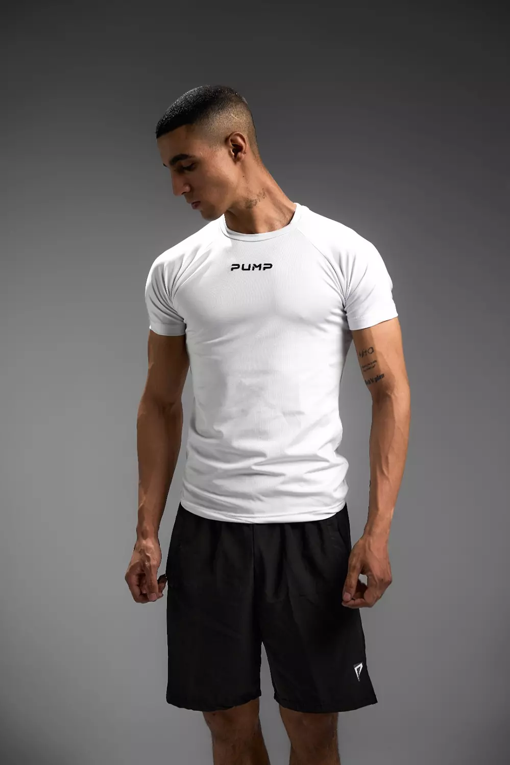 SUPERVILLAIN COMPRESSION TEES-white 6