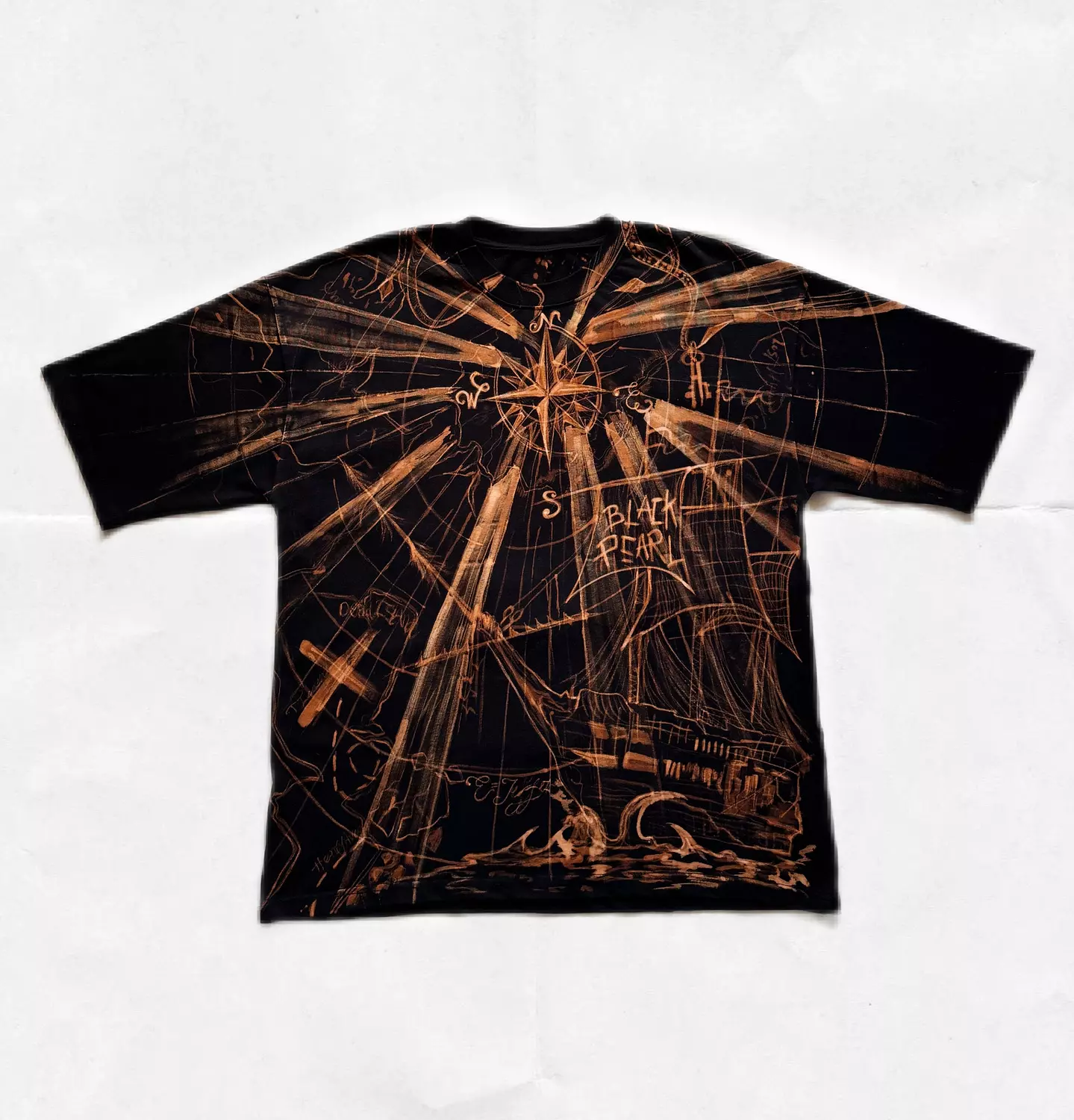 “Squid “ bleached t-shirt  image