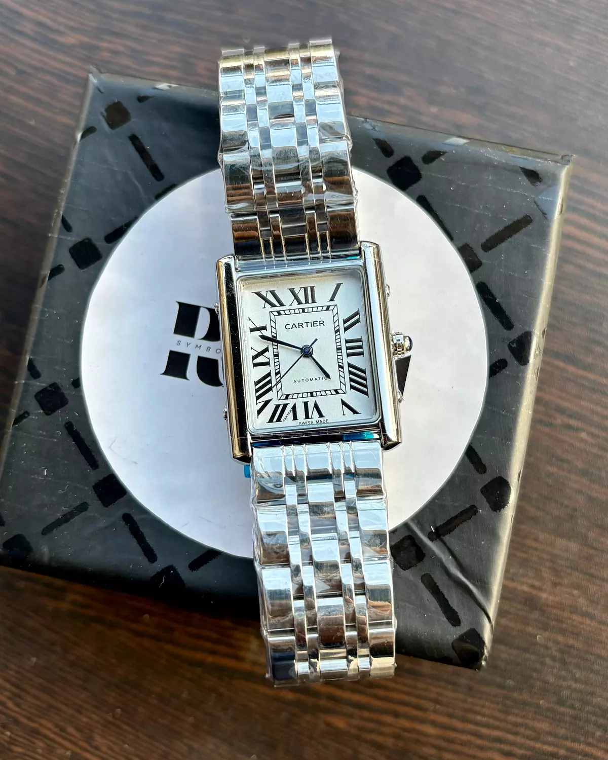 Cartier tank steel 7