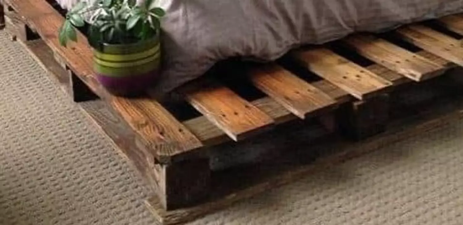 Pallet bed 120cm 2