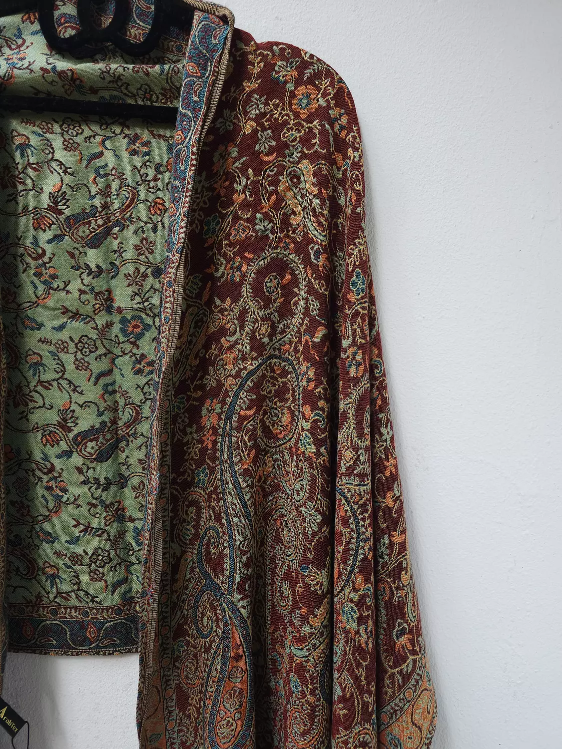 Brick/green Pashmina hover image