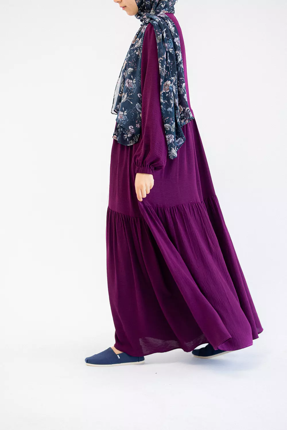 Purple loose Dress  5