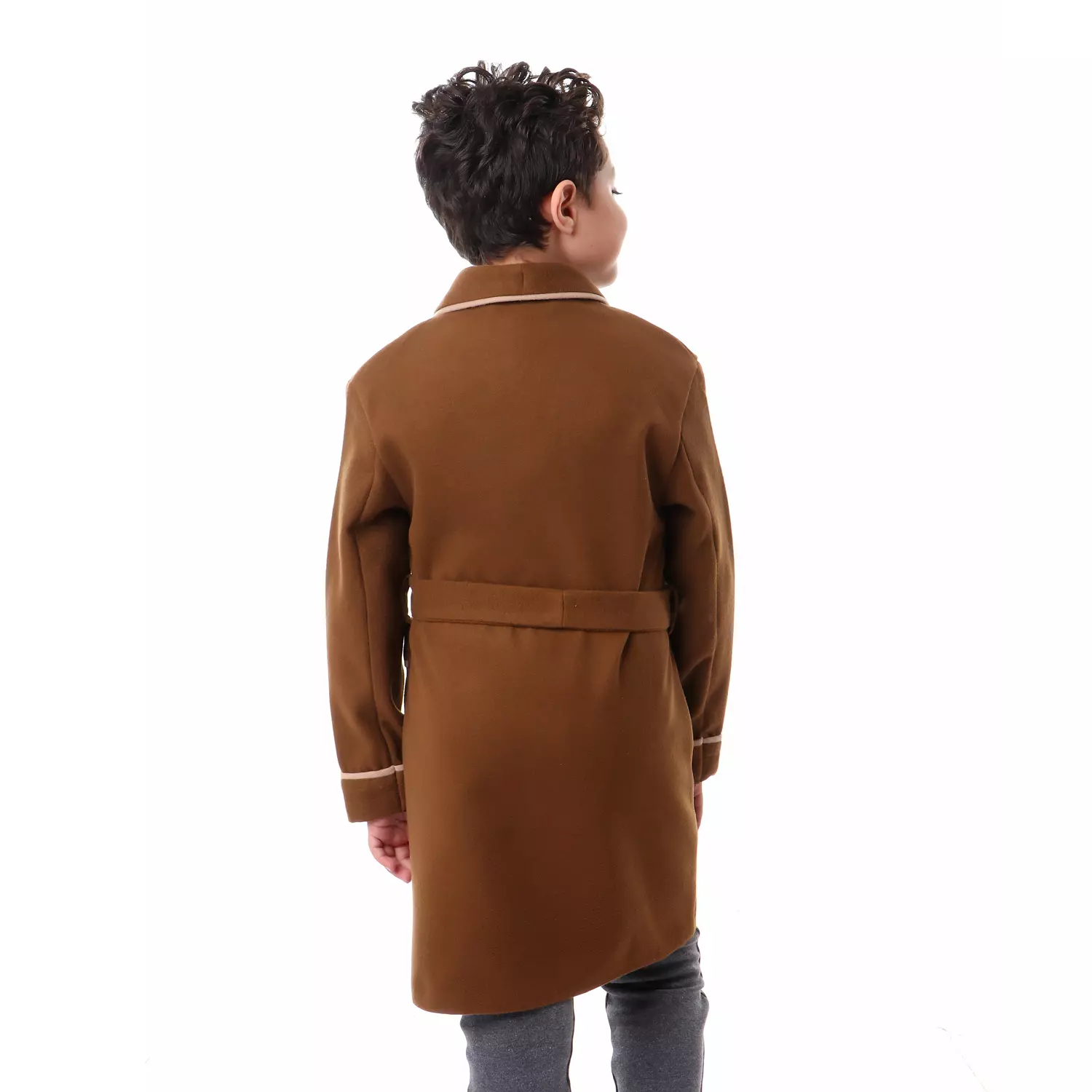 Shorto Kids Winter Robe - Brown - 2462 2