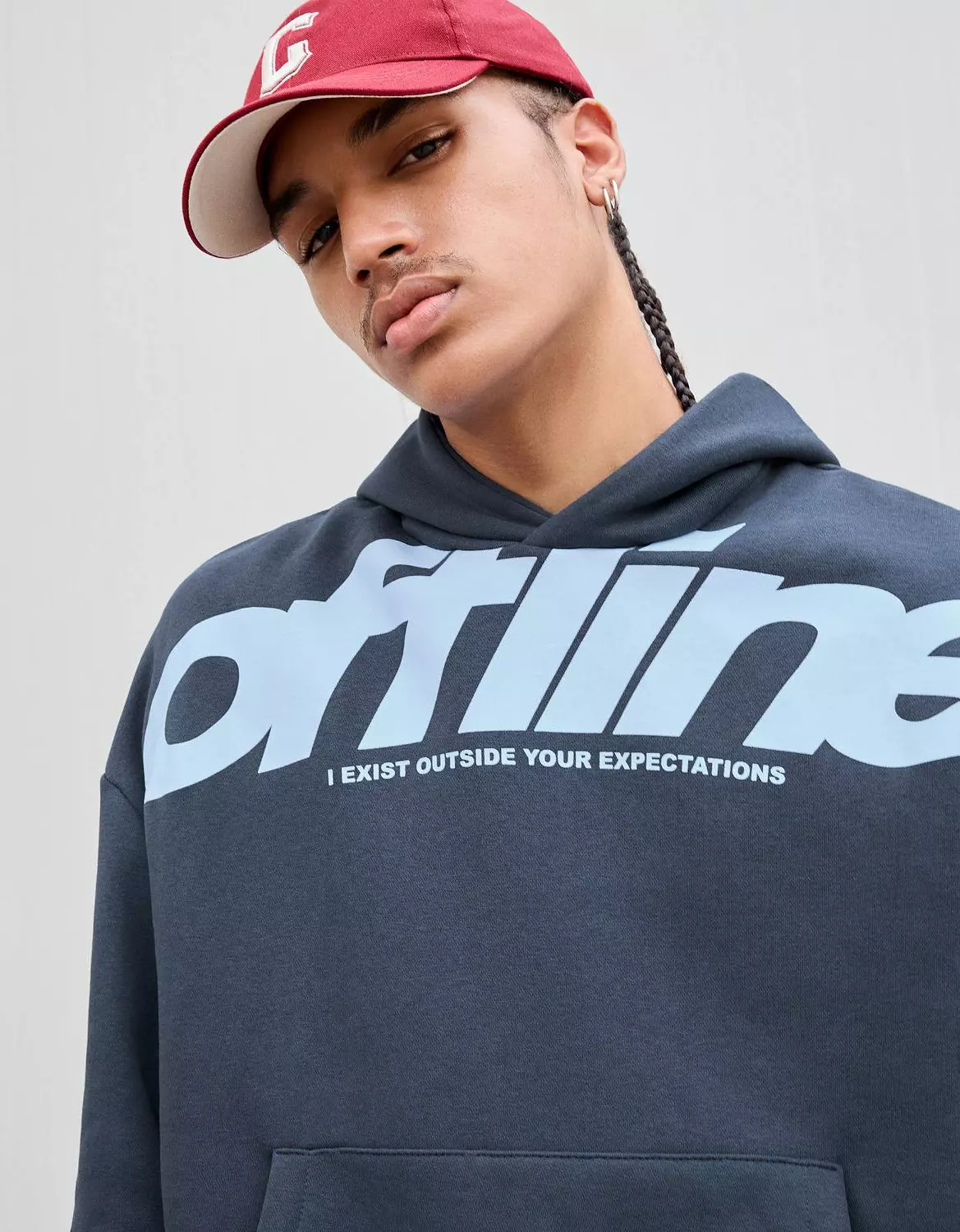 BERSHKA OFFLINE HOODIE 2