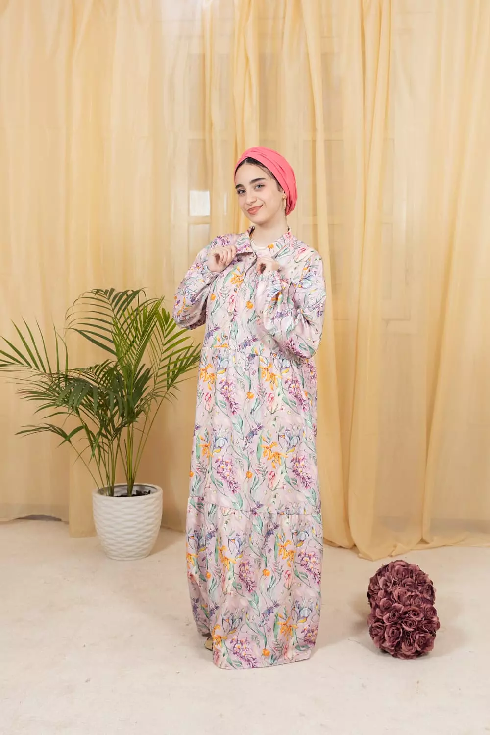  Linen viscos dress1 image