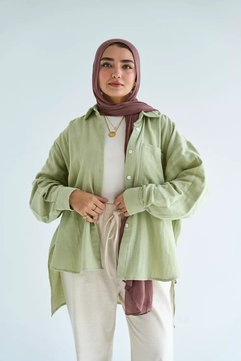 All times shirt in mint green image