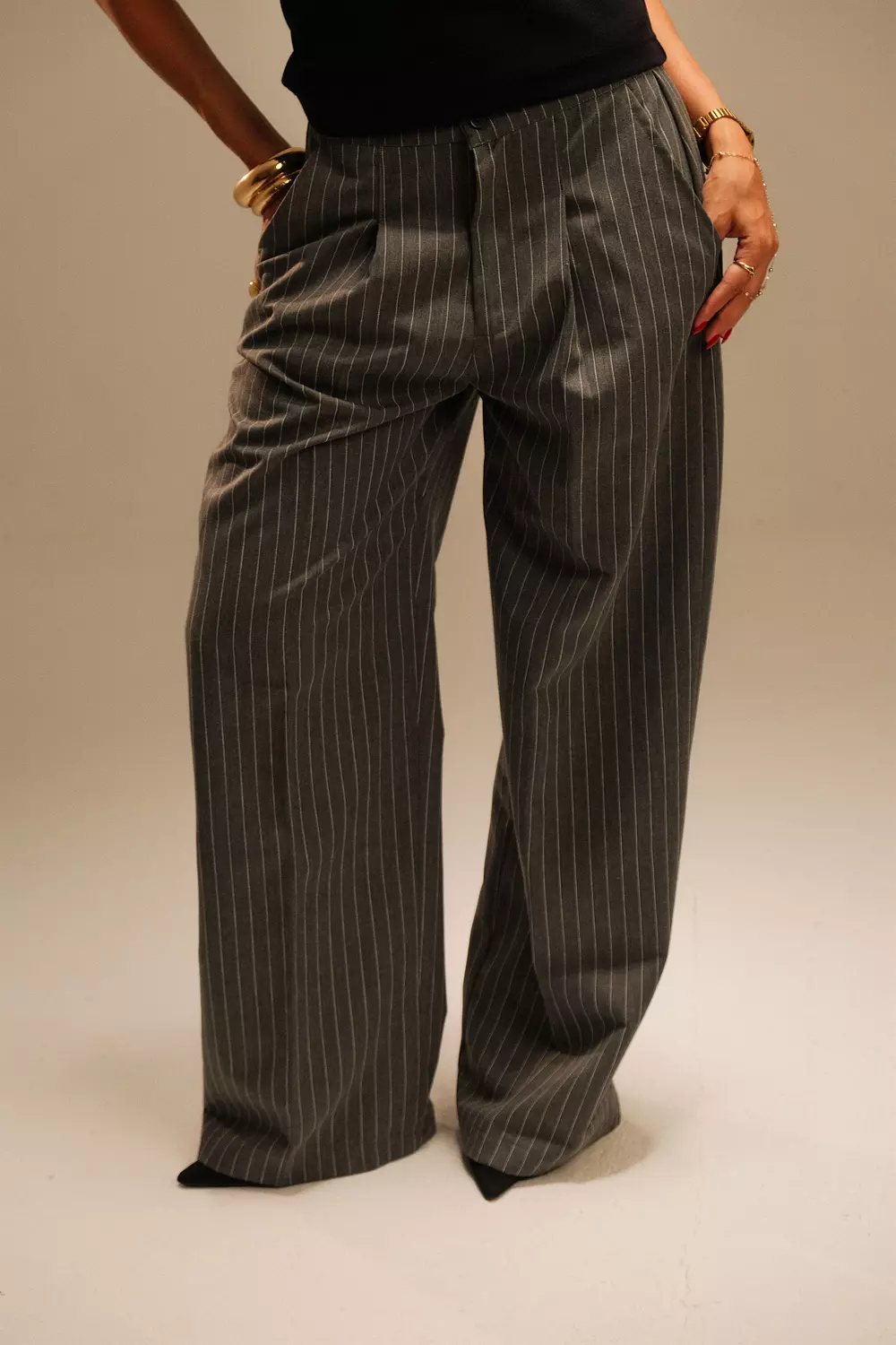 Pin Striped Pants | Women image