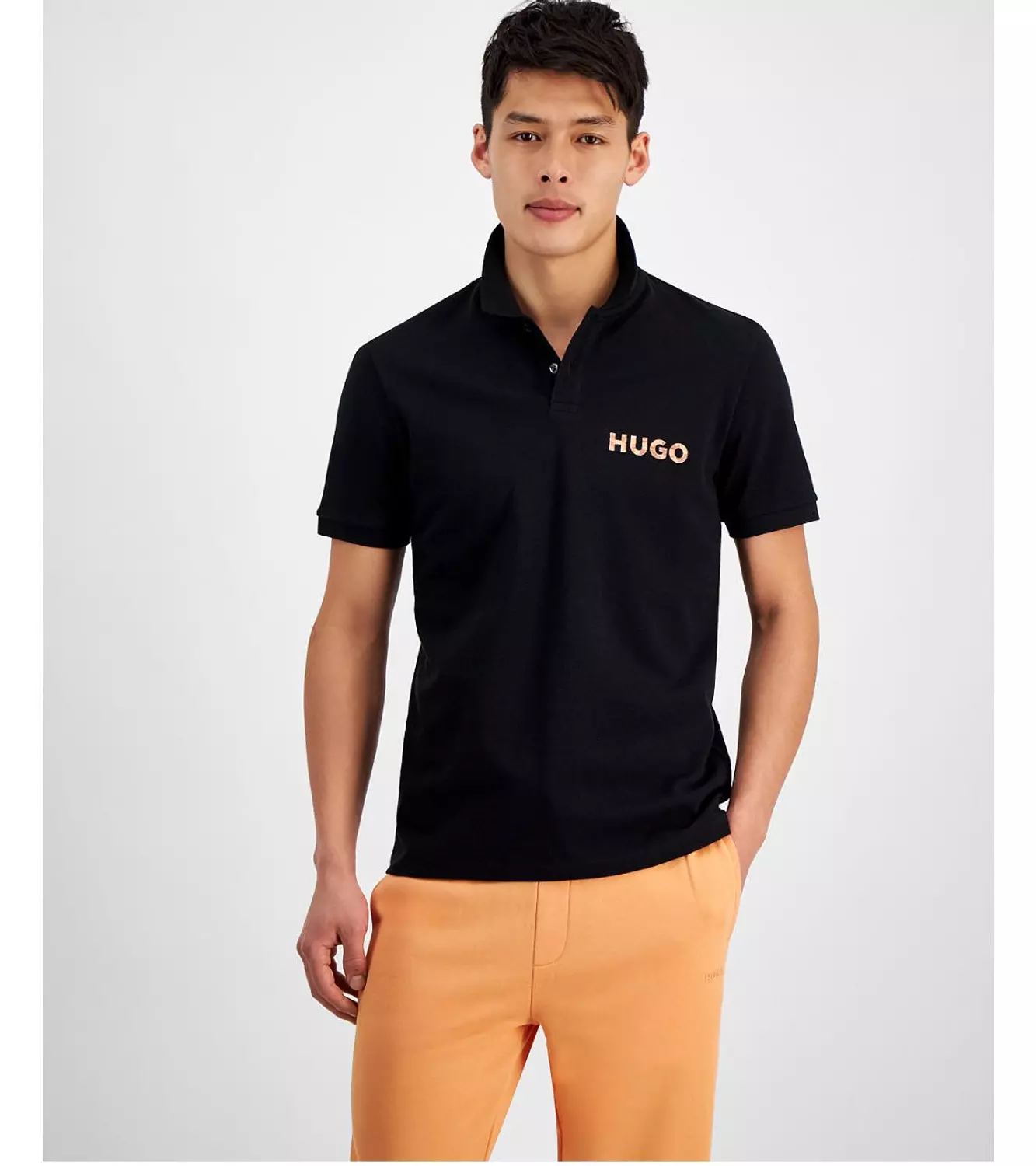 Hugo Polo Shirt Black  image