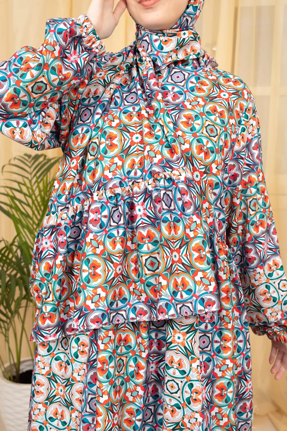 Cotton printed isdal4 2