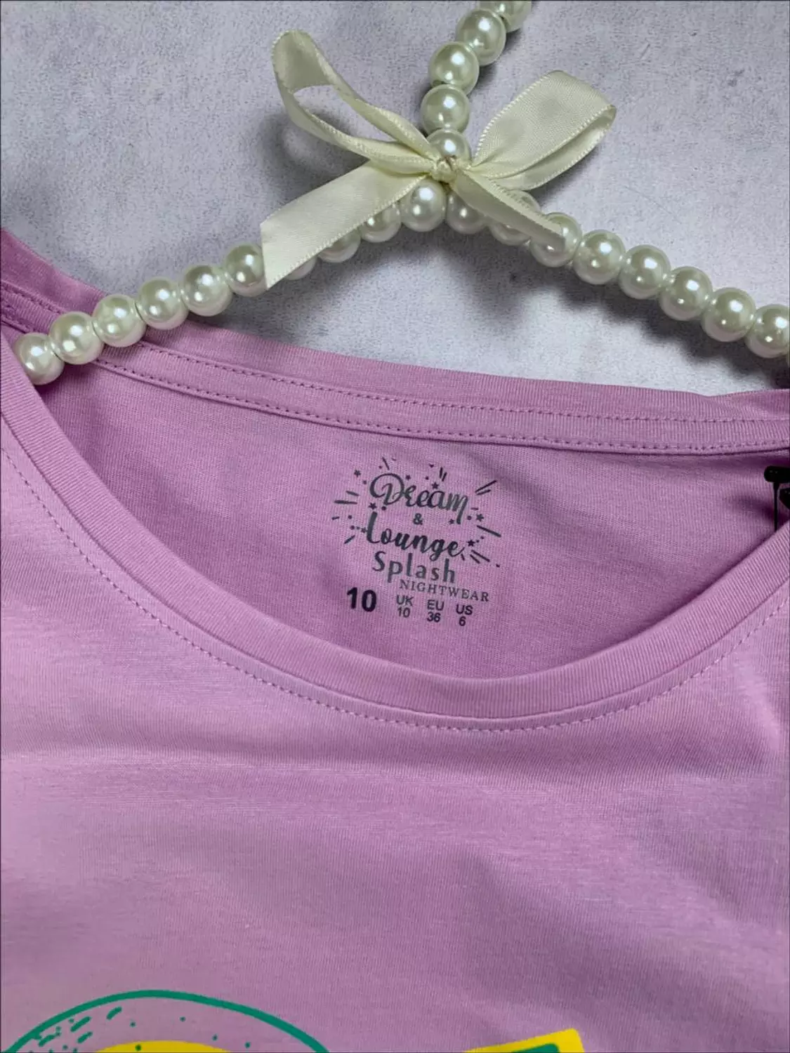 Cotton sleeping shirt from Splash   10/12/14 2