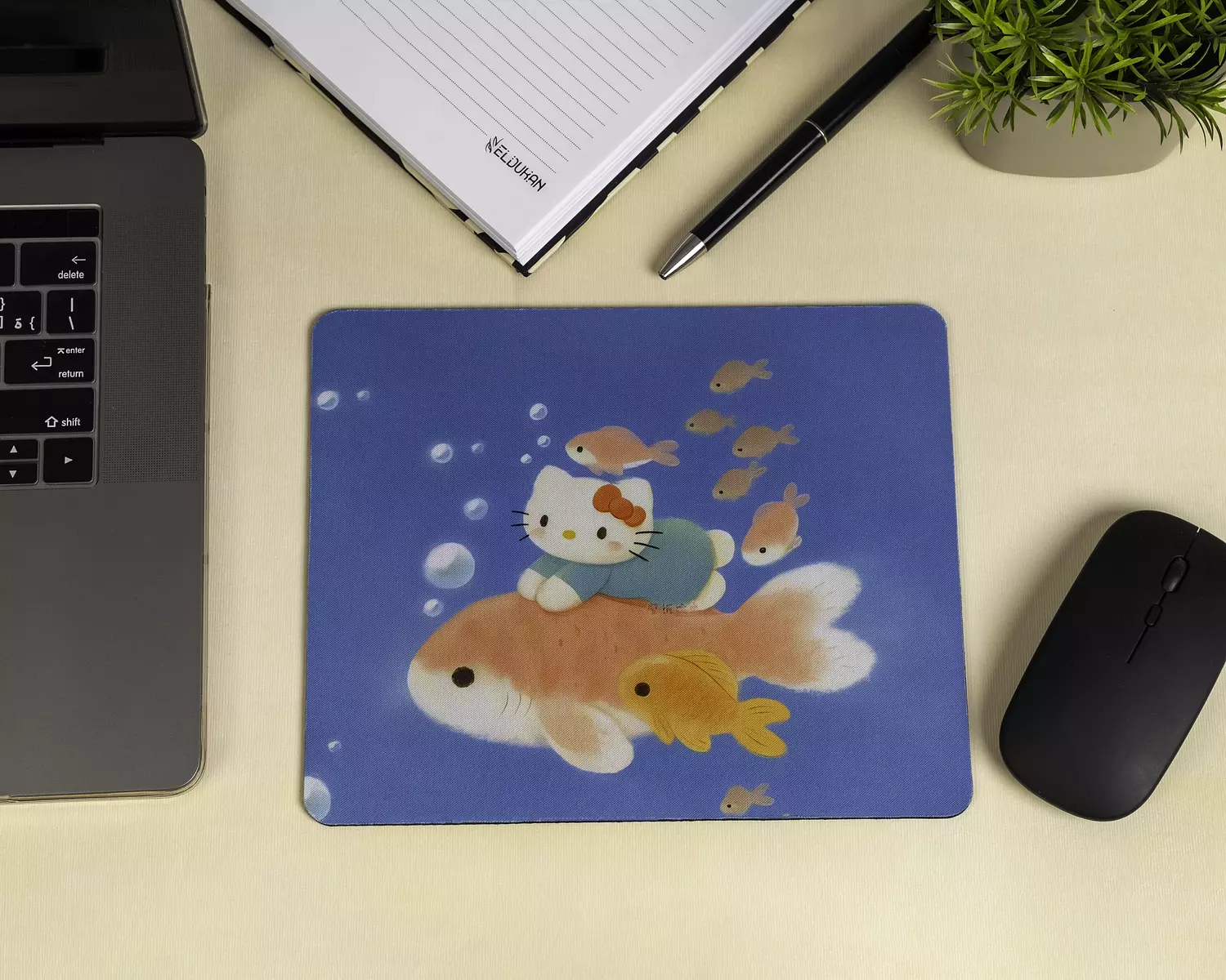 hello kitty mouse pad image