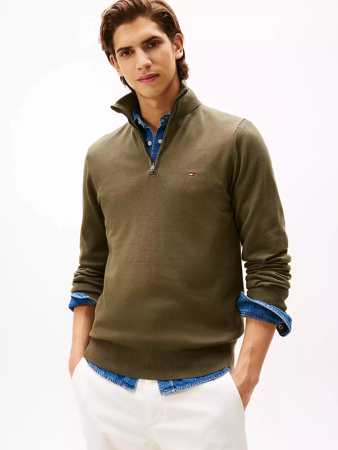 Classic Quarter-Zip Sweater 2