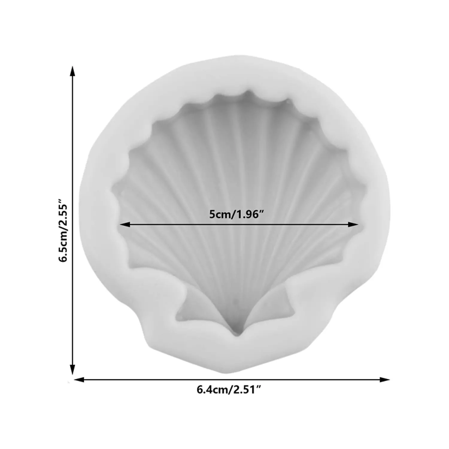 One Shell silicone mold 1