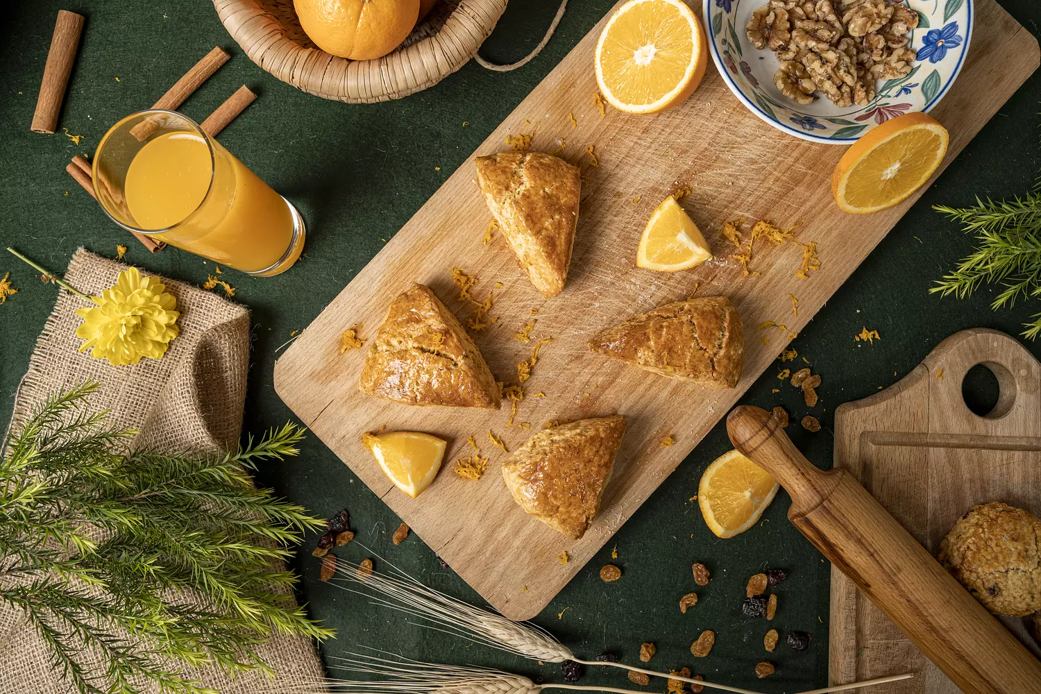 Orange Tea Scones 9