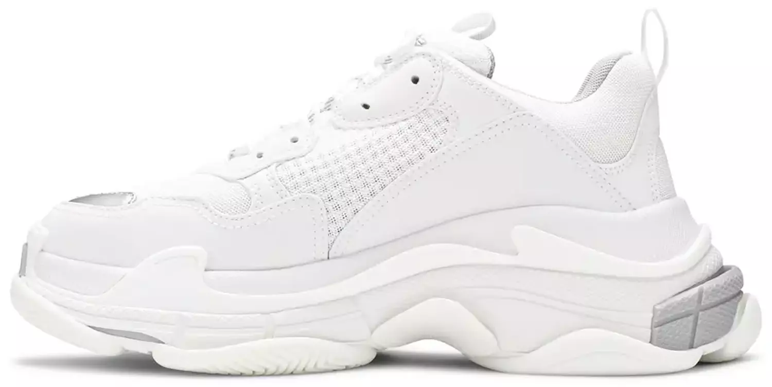 Balenciaga Triple S white metal grey  4