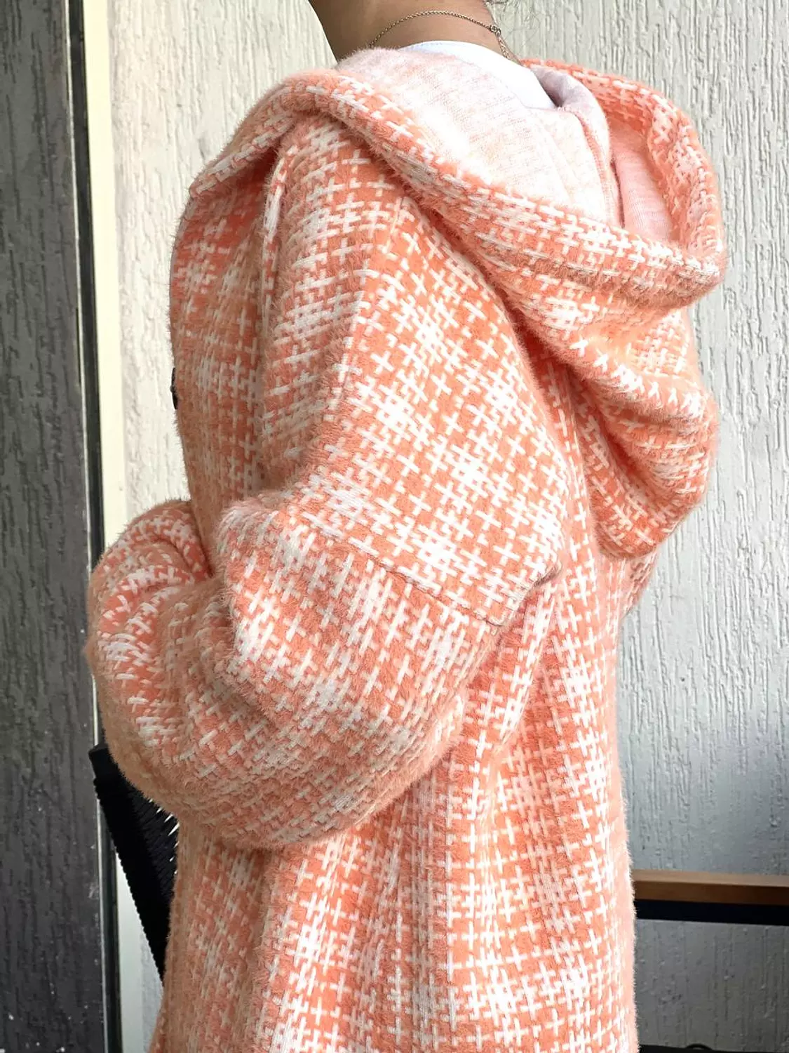 Wool orange jacket 2