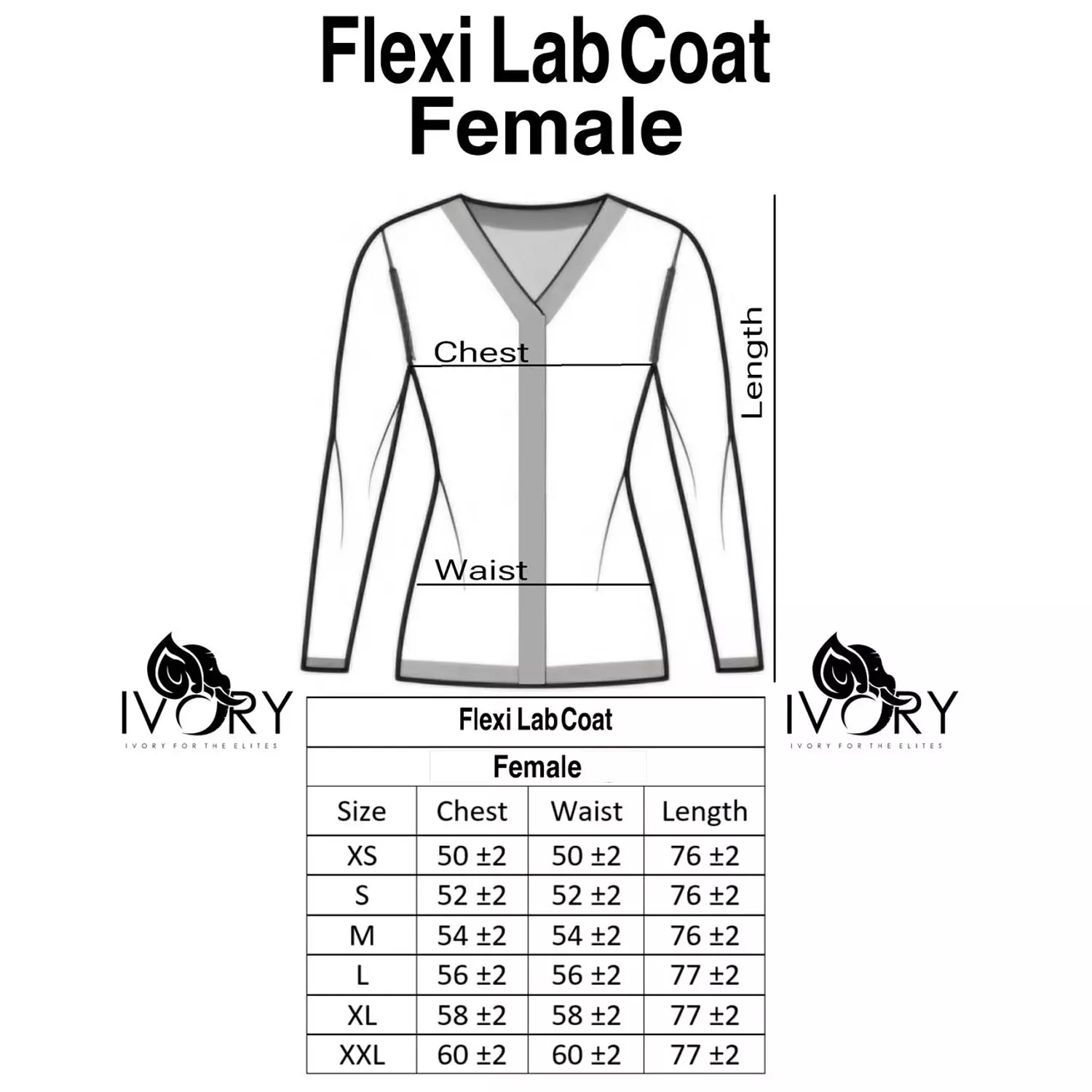 Baby Blue Flexi Lab Coat 8