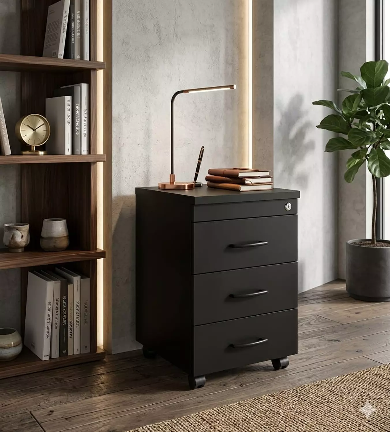 وحده ادراج اسود image