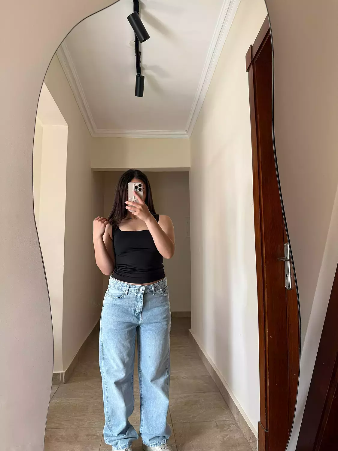 Straight Leg Jeans Light Blue image