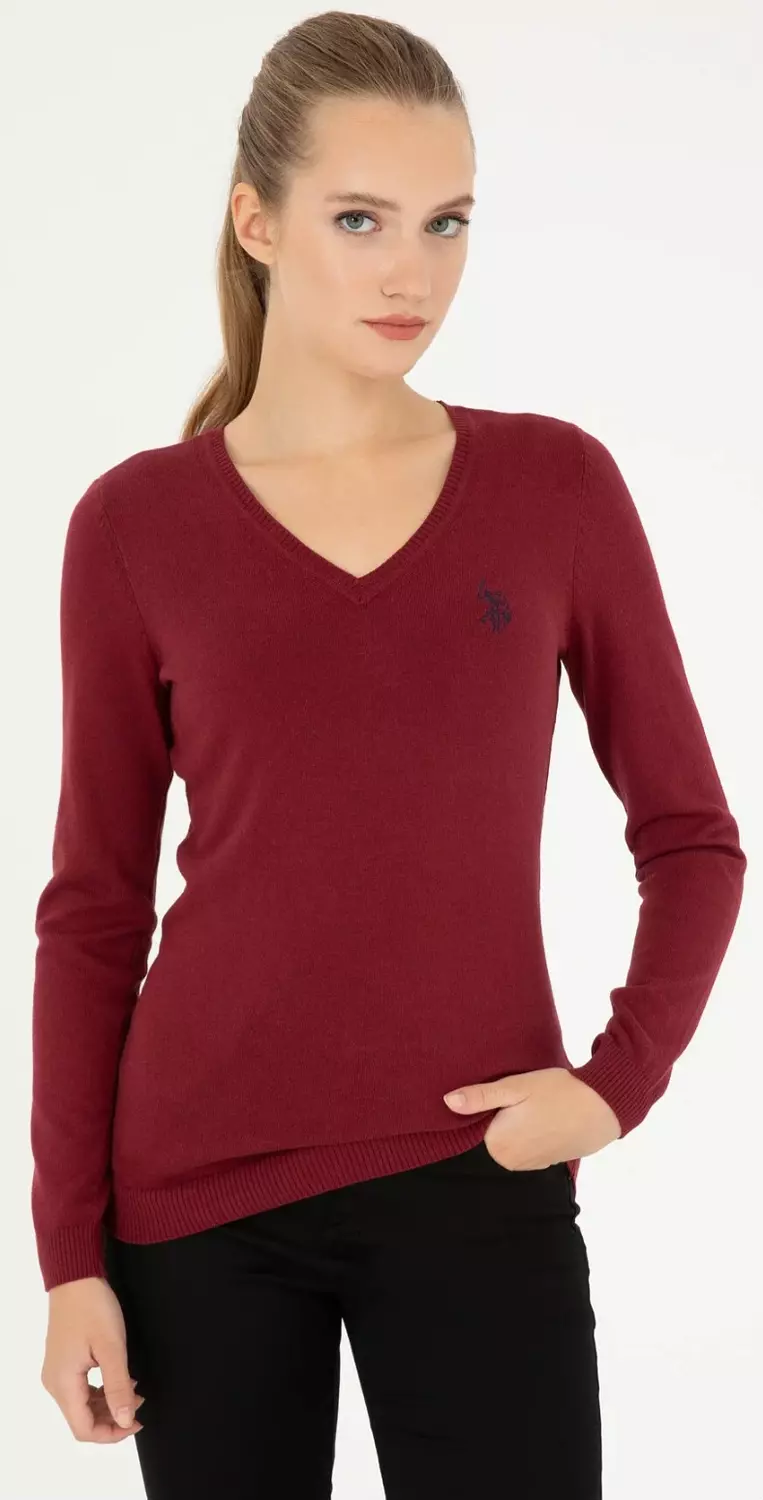 U.s. polo  burgundy  image