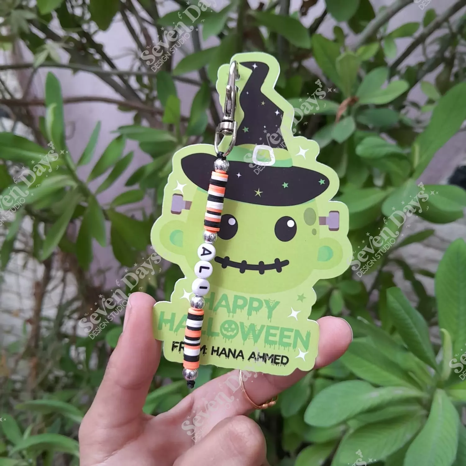 Halloween Chain Card 5