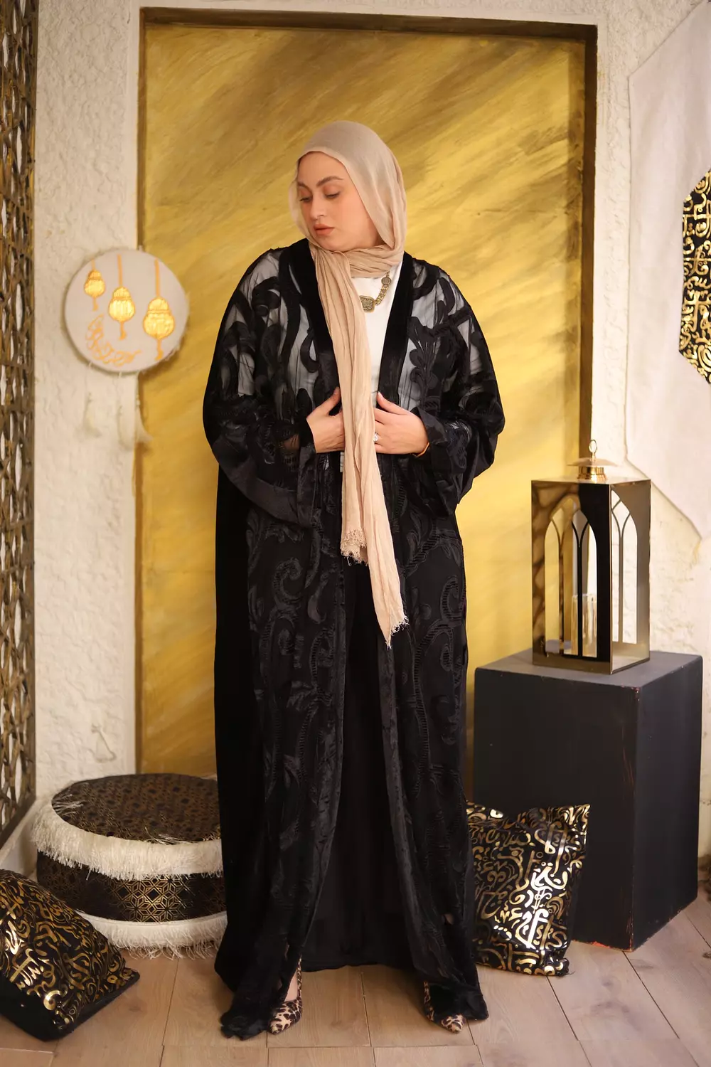Saudi Velvet Kaftan  4
