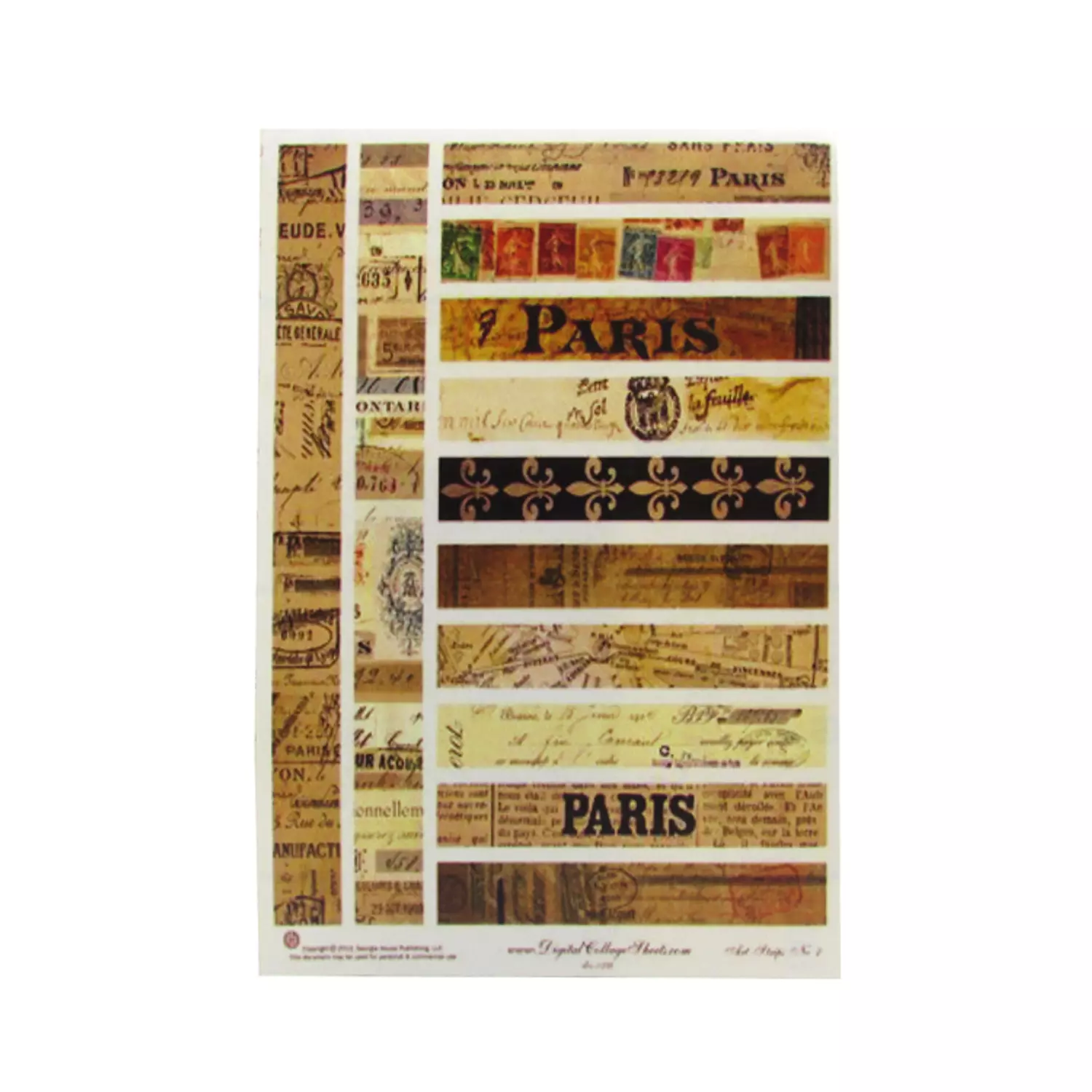 Stickers With Stamps designs - A5 18