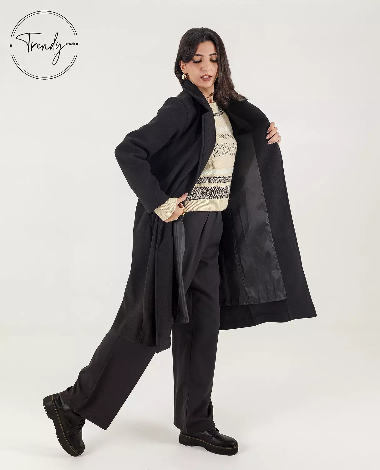 Long Wool Coat 2