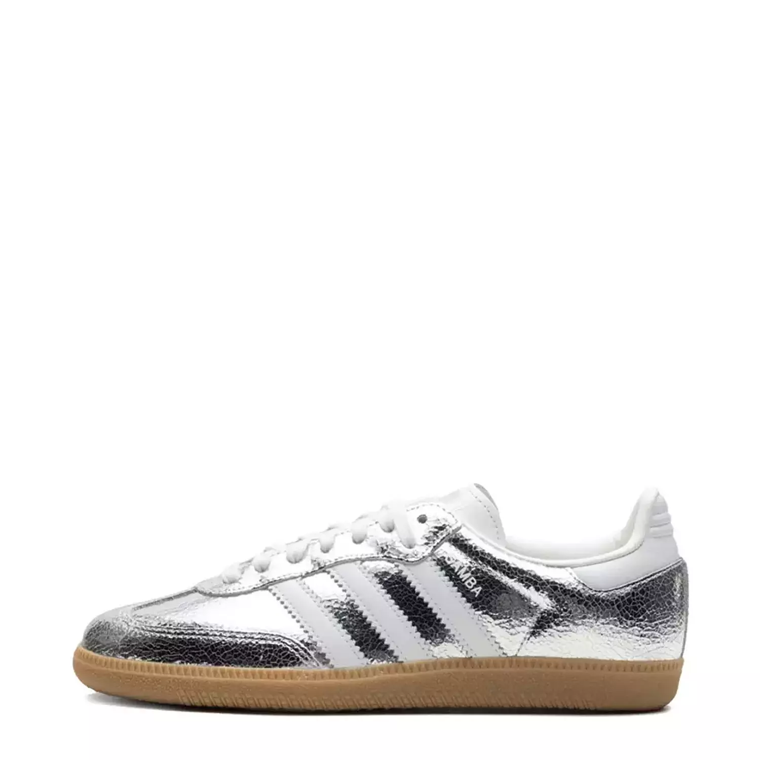 adidas Samba OG "Silver Metallic Cracked Leather" sneakers 4