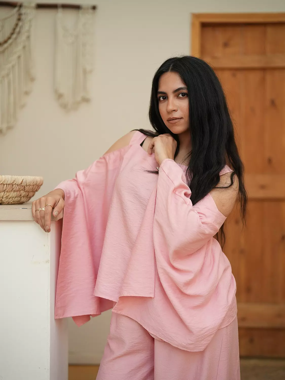 PEACHY PINK WOMAN CUT SET 3