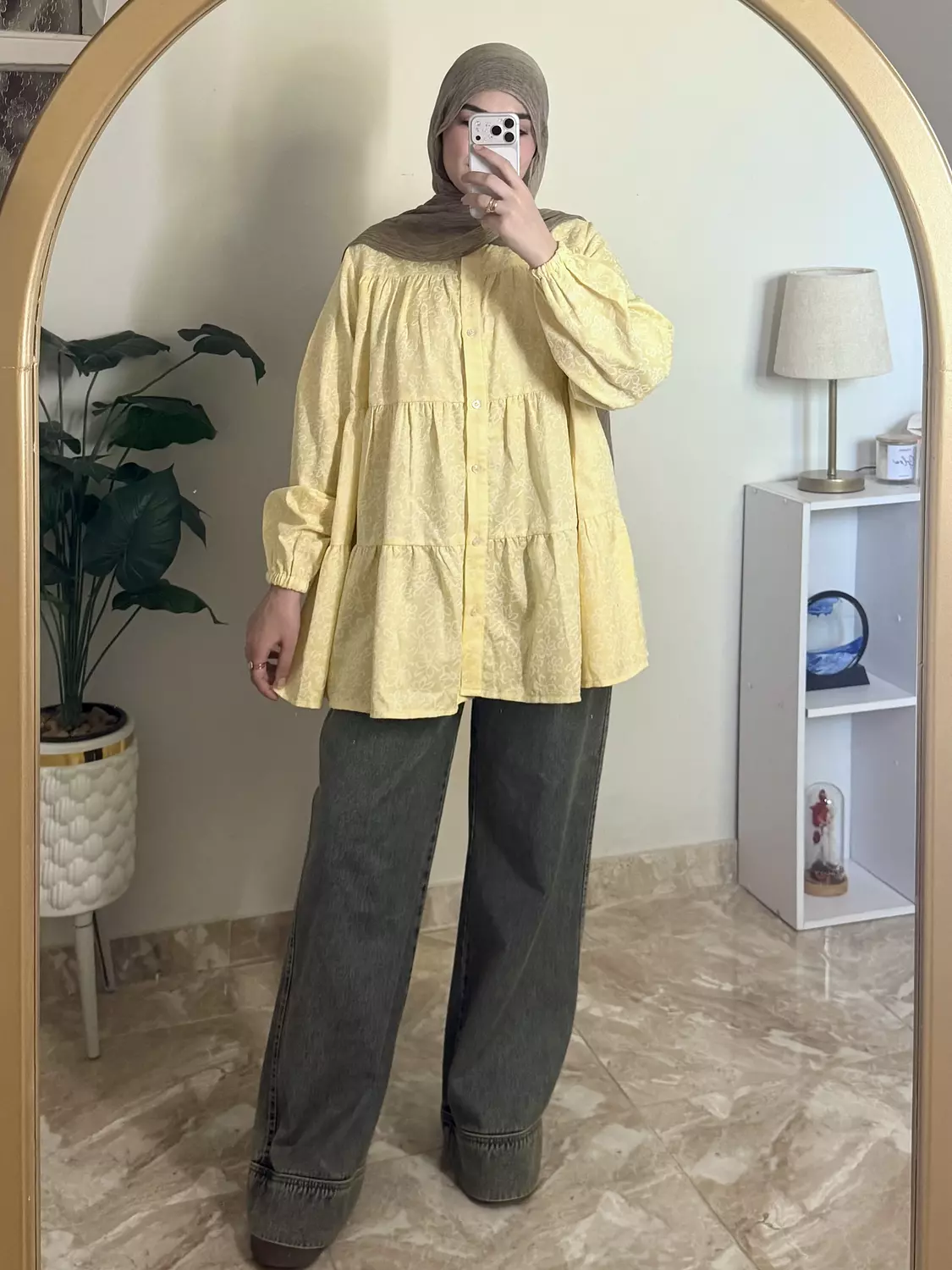 Ruffled Floral Blouse 💛 4