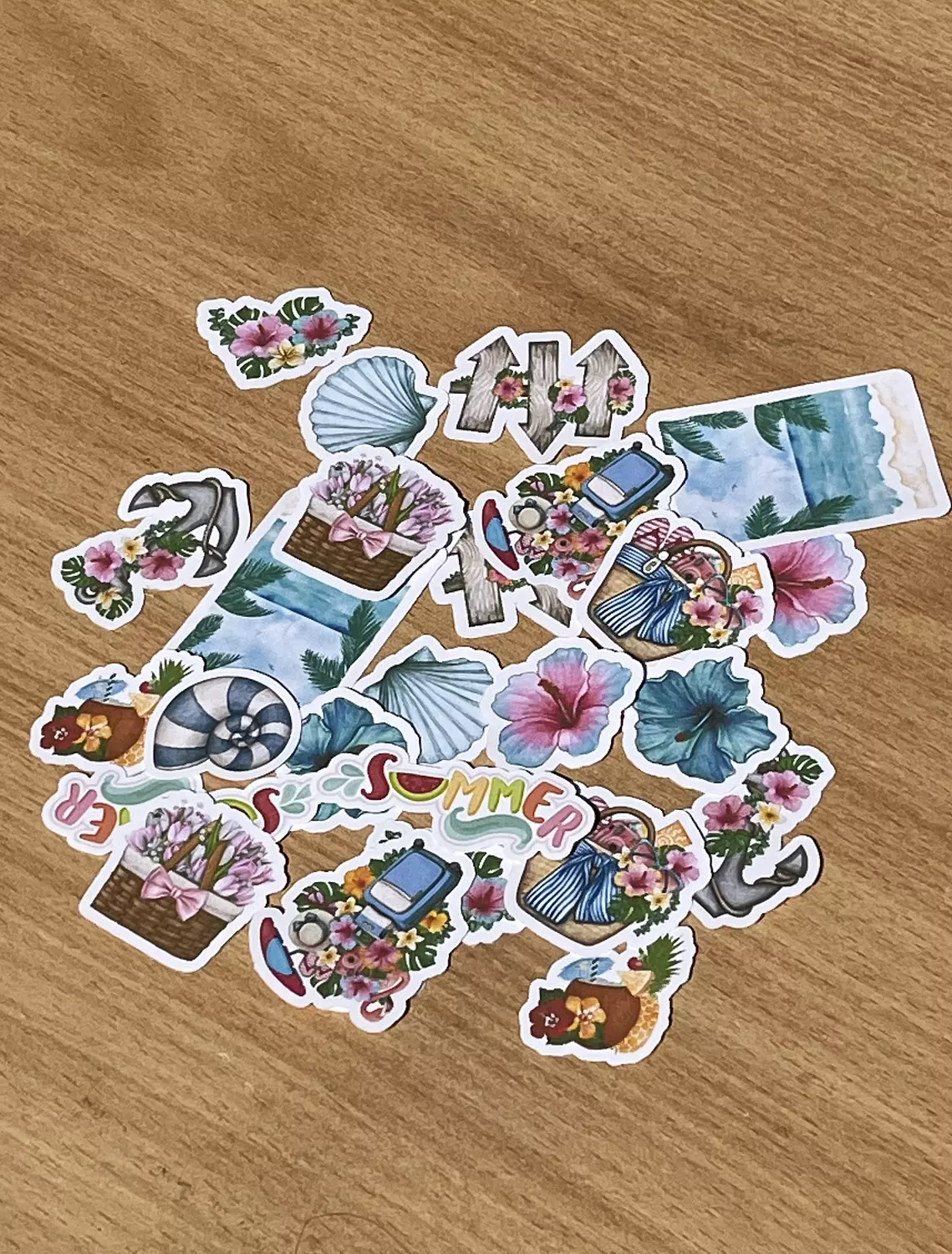 Summer stickers image