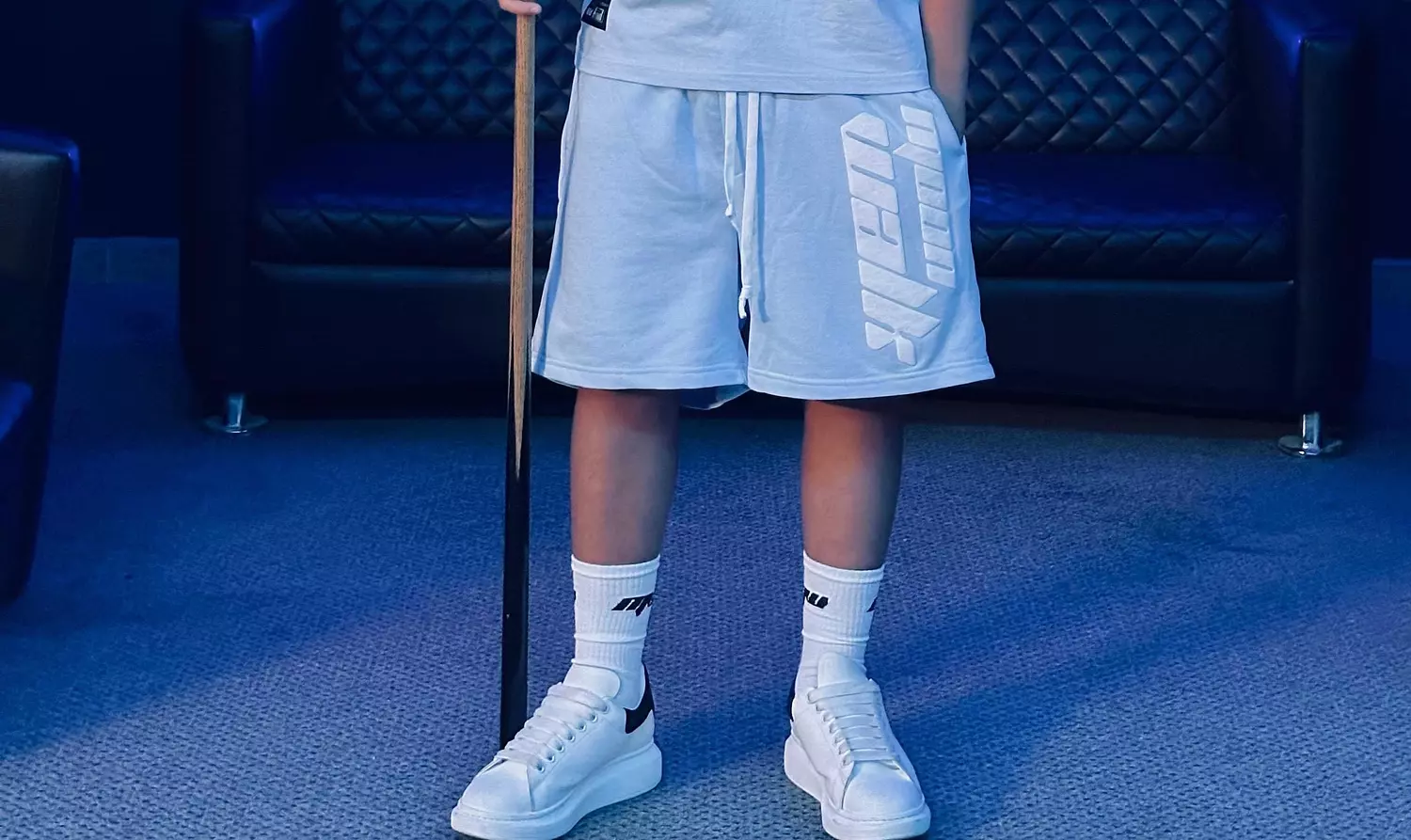 FOAM BABY BLUE SHORTS 3