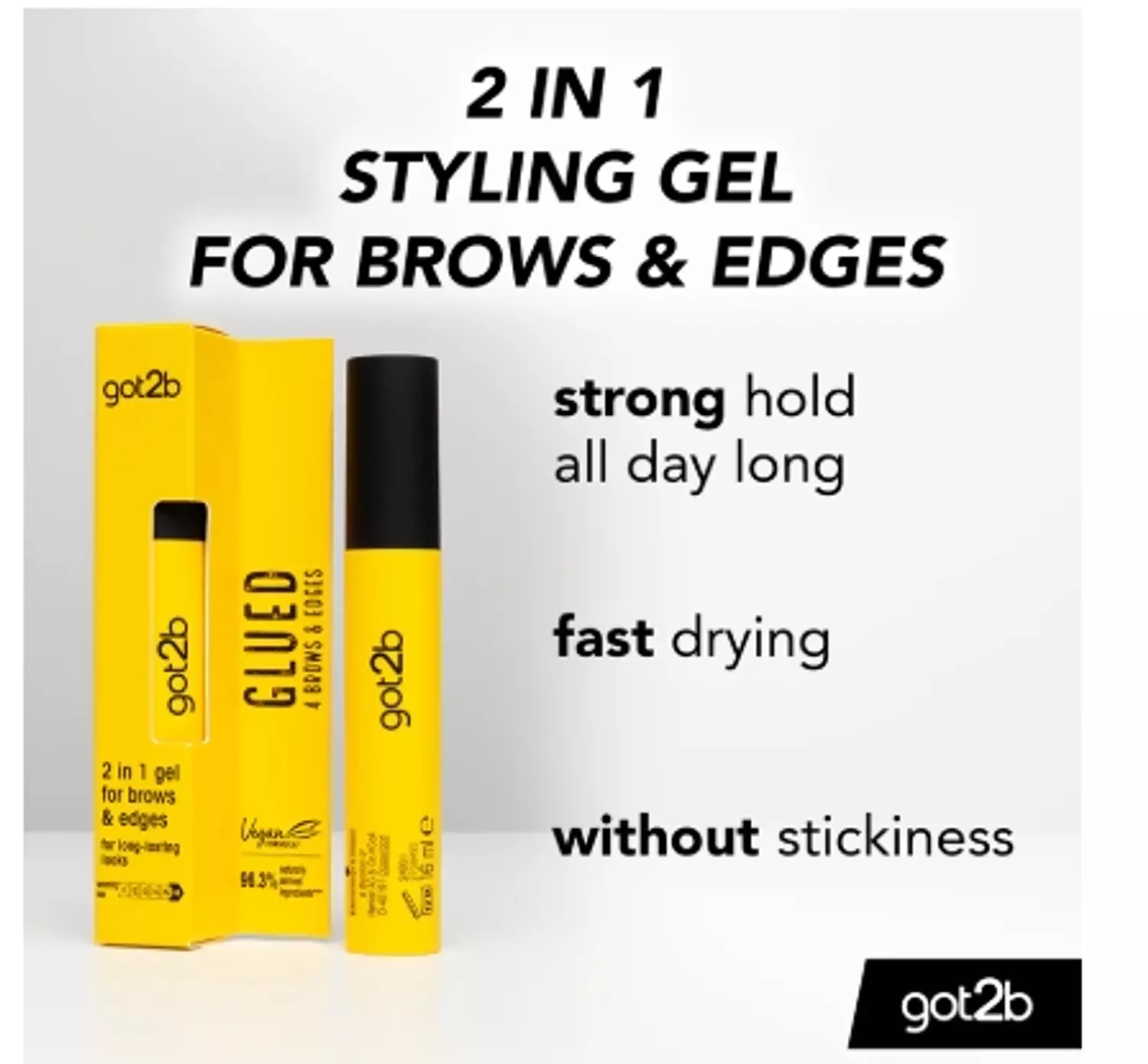 GOT2B Glued 4 Brows & Edges 1