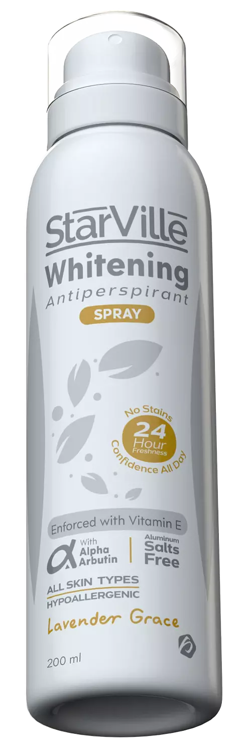 Starville Whitening Antiperspirants Spray Lavender Grace 200 ml image