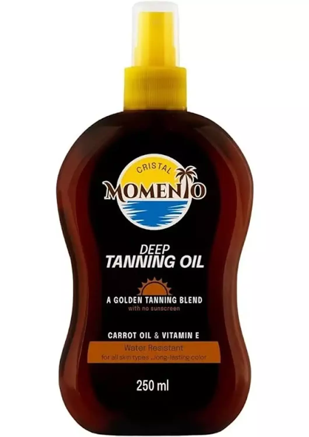Momento deep tanning oil- carrot oil & vitamin E - 250ml image