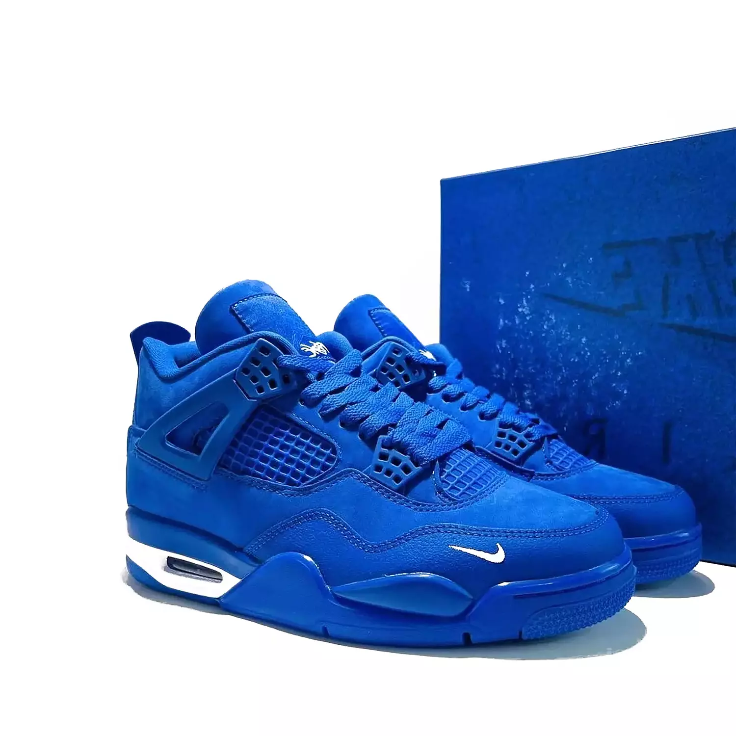 Nigel Sylvester x Air Jordan 4 Retro OG SP 'Brick By Brick Blue 3