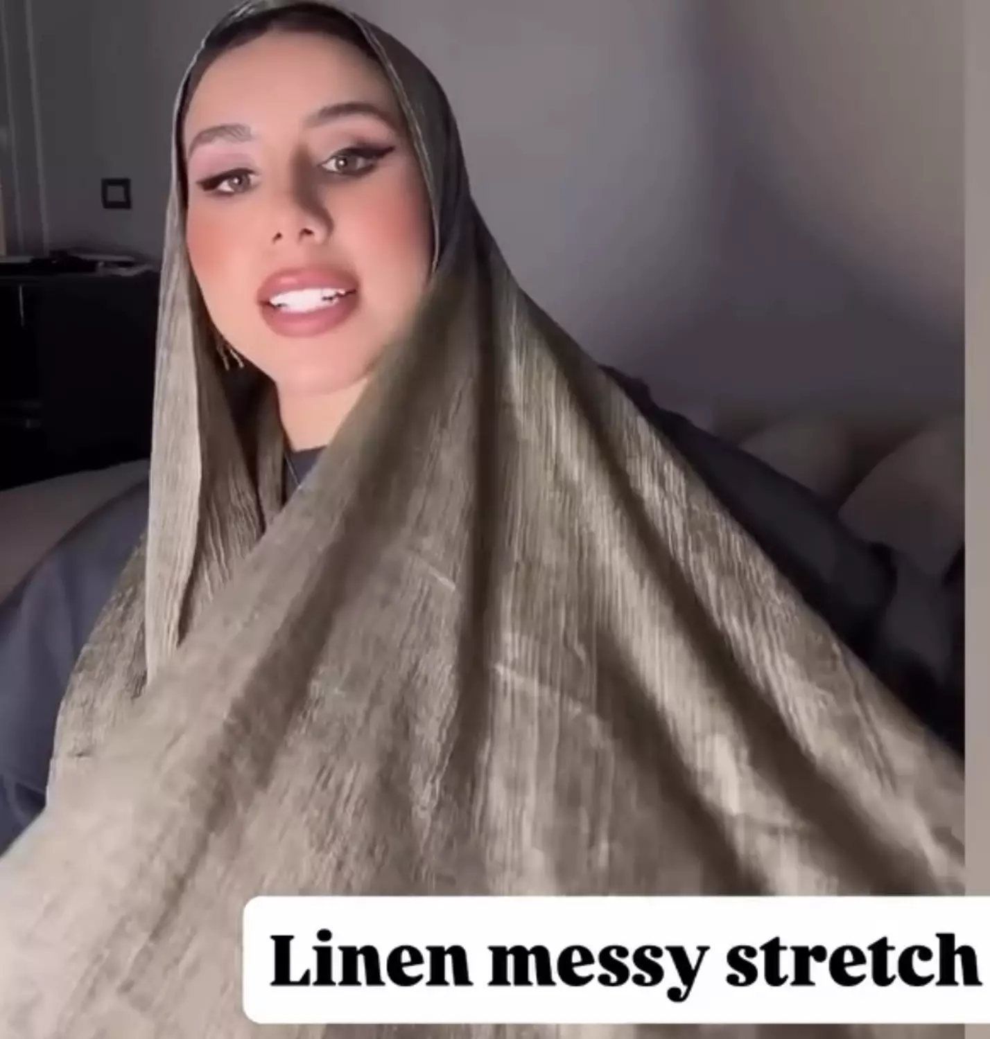 LINEN Messy stretch image