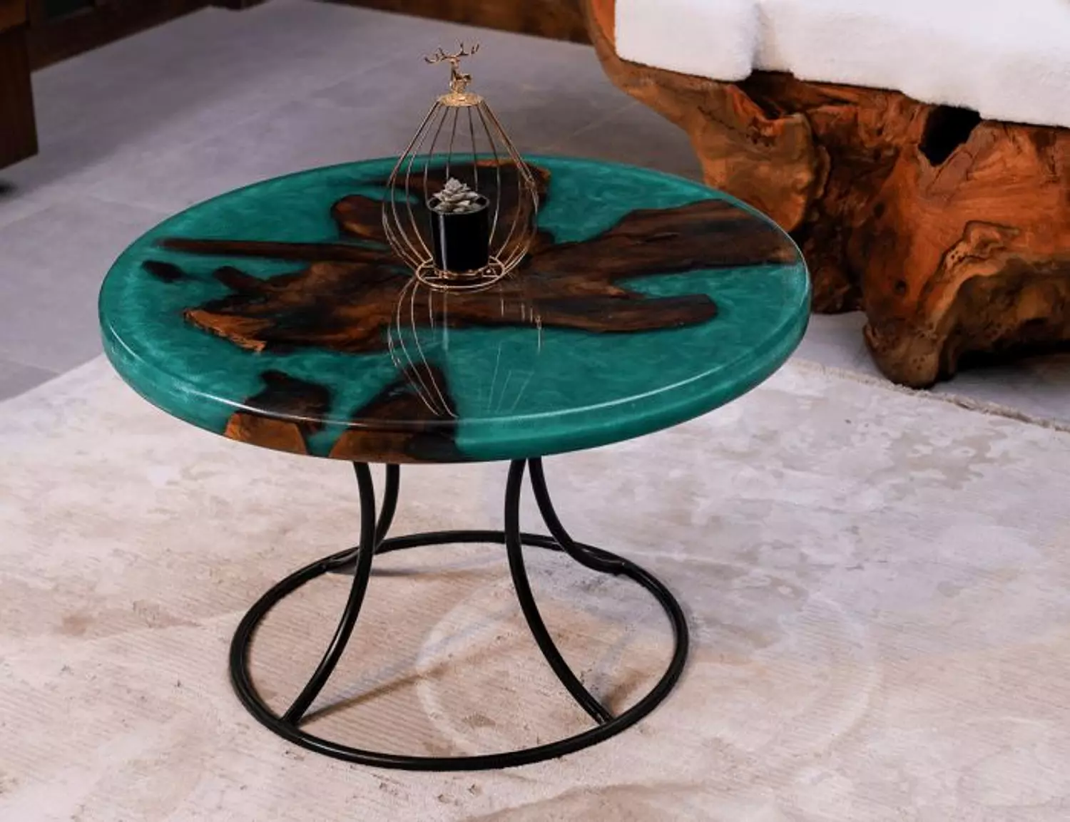 Epoxy Coffee Table hover image
