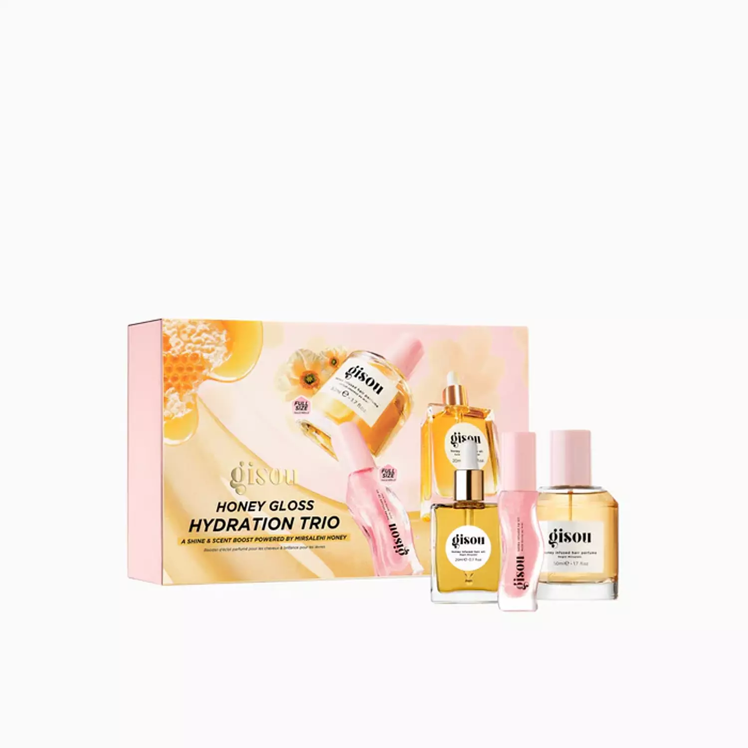 GISOU Honey Gloss Hydration Trio 4