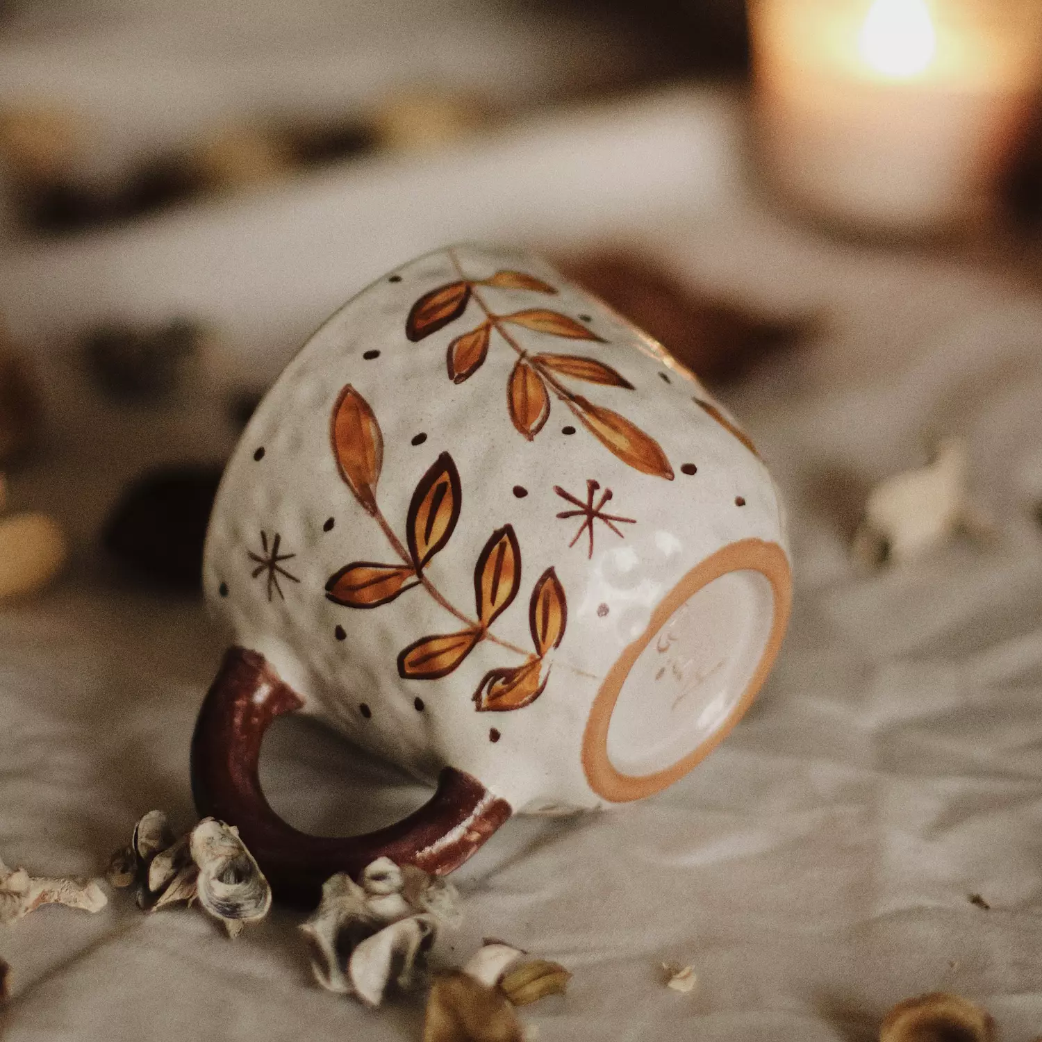 Golden fall mug 🍁  2