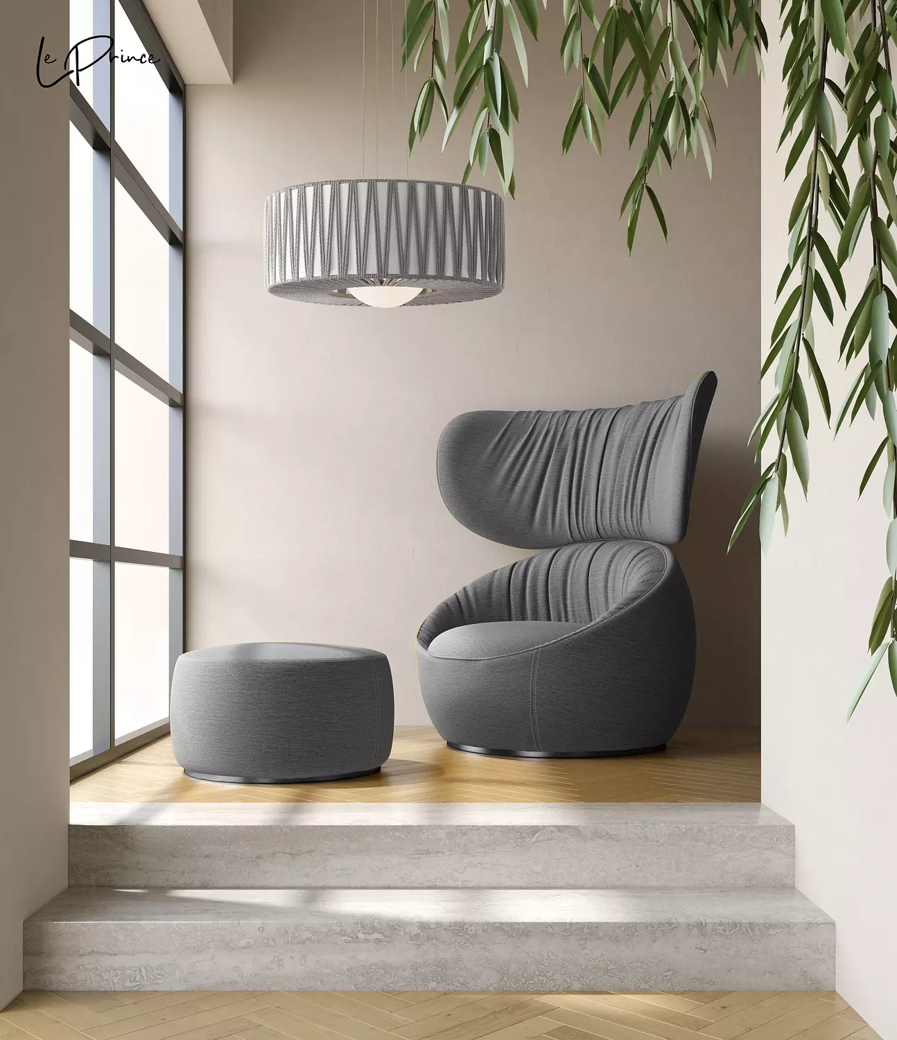 Simona Rope Ceiling lamp 1