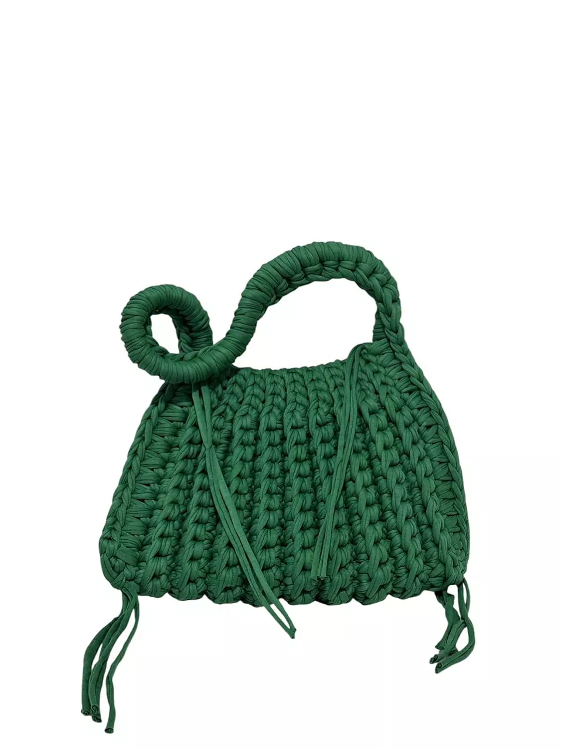 Crochet Bag Green image