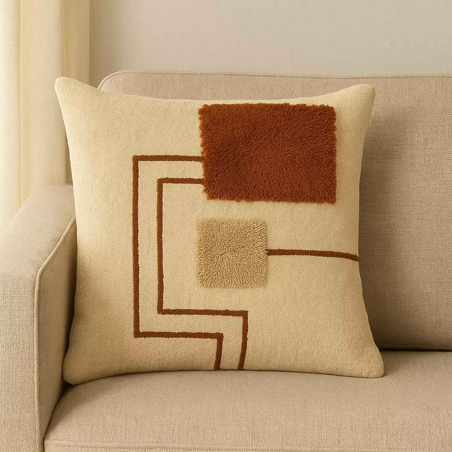 Notebook In Cafe Cushion image