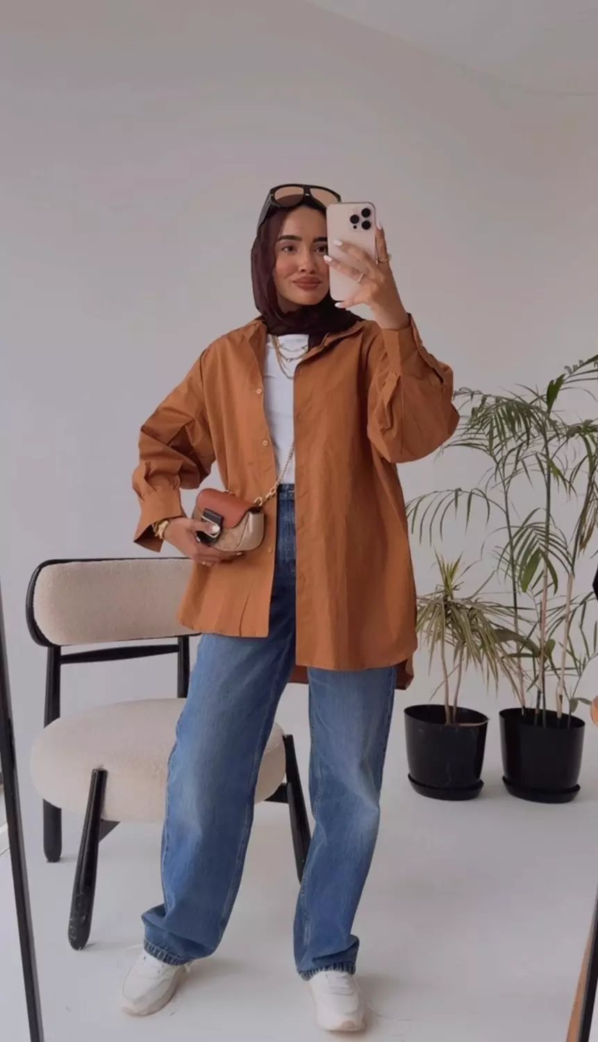 Oversized Gabardine Shirt 10