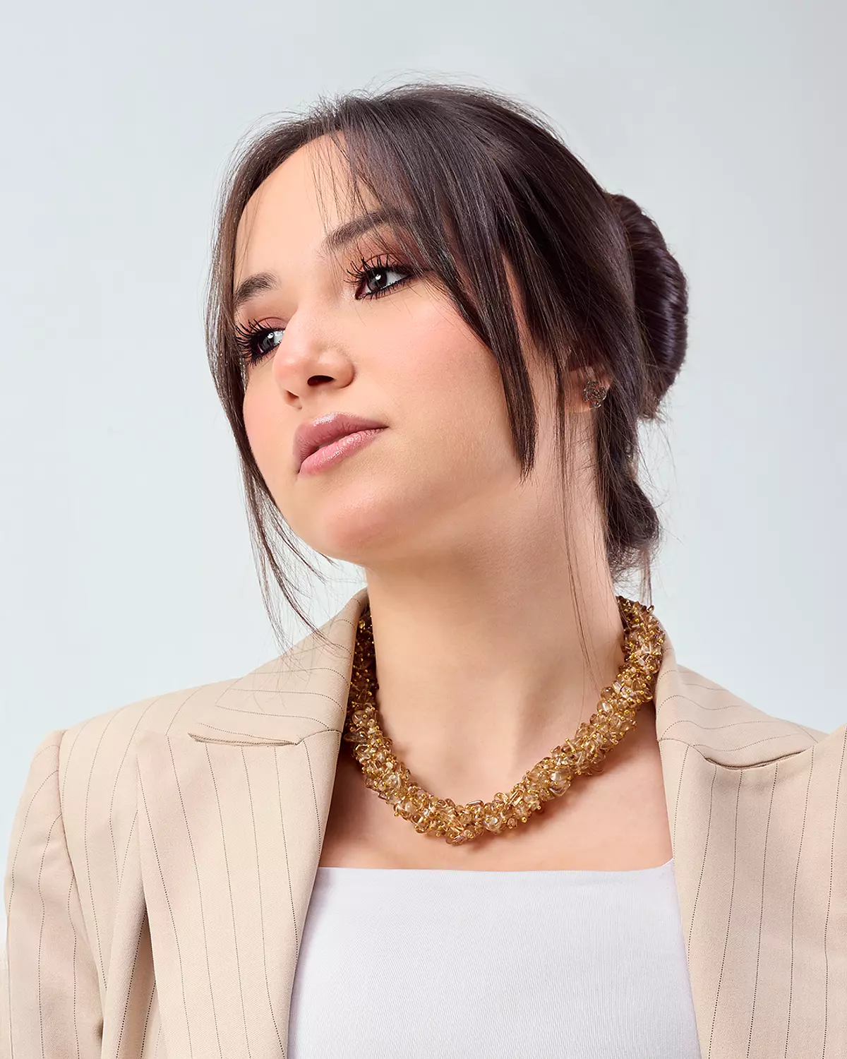 Honey bloom necklace  1